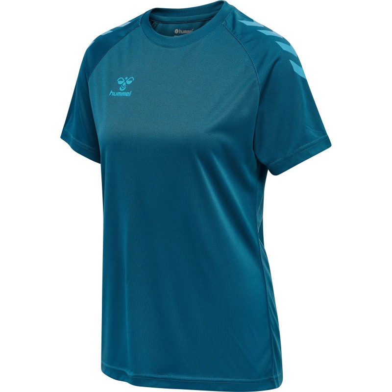 hmlCORE XK CORE POLY TEE  S/S WOMAN / Interlock-Stoff