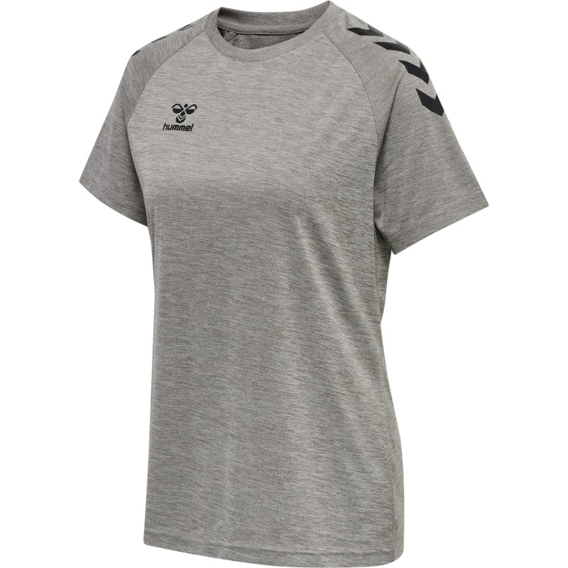 hmlCORE XK CORE POLY TEE  S/S WOMAN / Interlock-Stoff