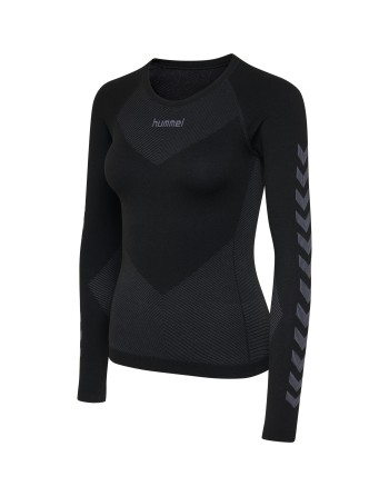 HUMMEL FIRST SEAMLESS JERSEY L/S W / Nahtlose Verarbeitung und körperbetontes Design