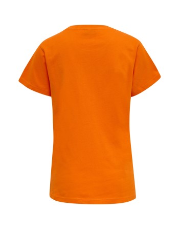 hmlRED BASIC T-SHIRT S/S WOMAN / T-Shirt aus Jerseystoff