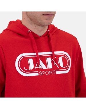 Kapuzensweat Retro / 70 % Baumwolle (Bio), 30 % Polyester