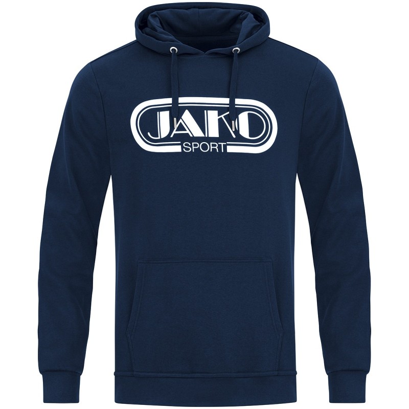 Kapuzensweat Retro / 70 % Baumwolle (Bio), 30 % Polyester