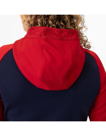 Kapuzenjacke Iconic / Bonded-Polyester-Fleece