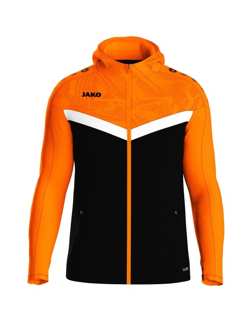 Kapuzenjacke Iconic / Bonded-Polyester-Fleece