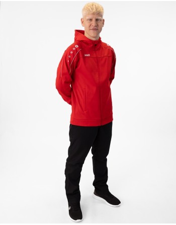 Kapuzenjacke Classico / Bonded-Polyester-Fleece