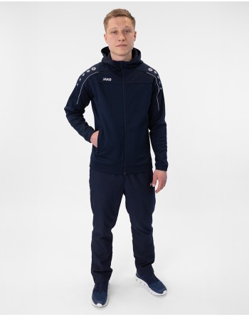 Kapuzenjacke Classico / Bonded-Polyester-Fleece