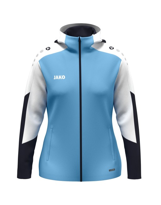 Kapuzenjacke Dynamic Damen / Polyester-Interlock-Fleece