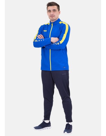 Polyesterjacke Power / Matt-Polyester-Tricot