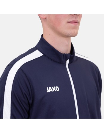 Polyesterjacke Power / Matt-Polyester-Tricot