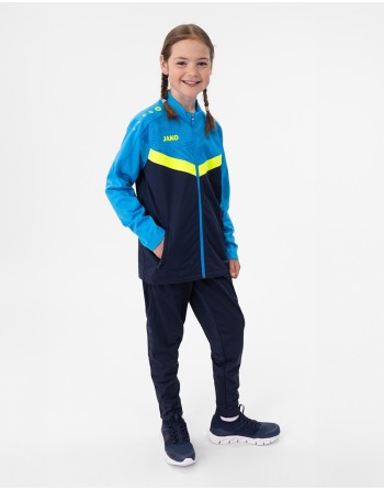 Polyesterjacke Iconic / Matt-Polyester-Tricot