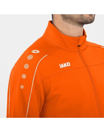 Polyesterjacke Classico / Shiny-Polyester-Tricot