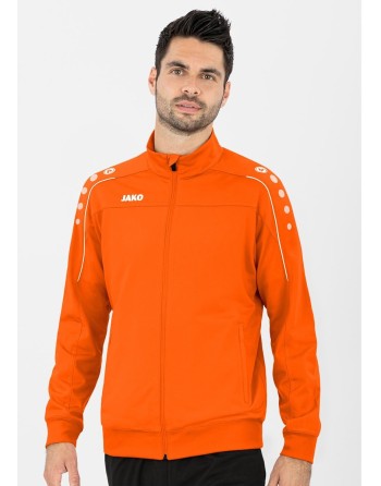 Polyesterjacke Classico / Shiny-Polyester-Tricot