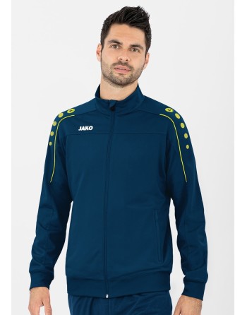 Polyesterjacke Classico / Shiny-Polyester-Tricot