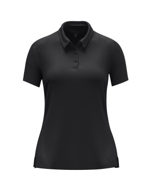 Polo Uni Damen / Polyester-Piquet