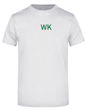 Textildruck Initialen