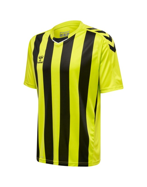 hmlCORE XK STRIPED JERSEY S/S / Interlock-Stoff