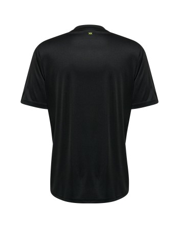 hmlCORE XK STRIPED JERSEY S/S / Interlock-Stoff